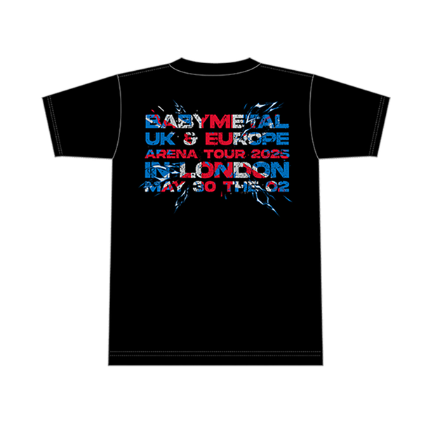 BABYL 2025 ロンドンThe O2公演限定 Tシャツ M BABYMETAL 2025 ロンドンThe O2公演限定 Tシャツ XL