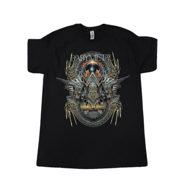 BABYL WORLD TOUR 2014 EU/UK限定 Tシャツ BABYMETAL - BABY METAL Tシャツ ワールドツアー 2014ライブT