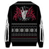 PUT YOUR KITSUNE UP!!” HOLIDAY KNIT SWEATER