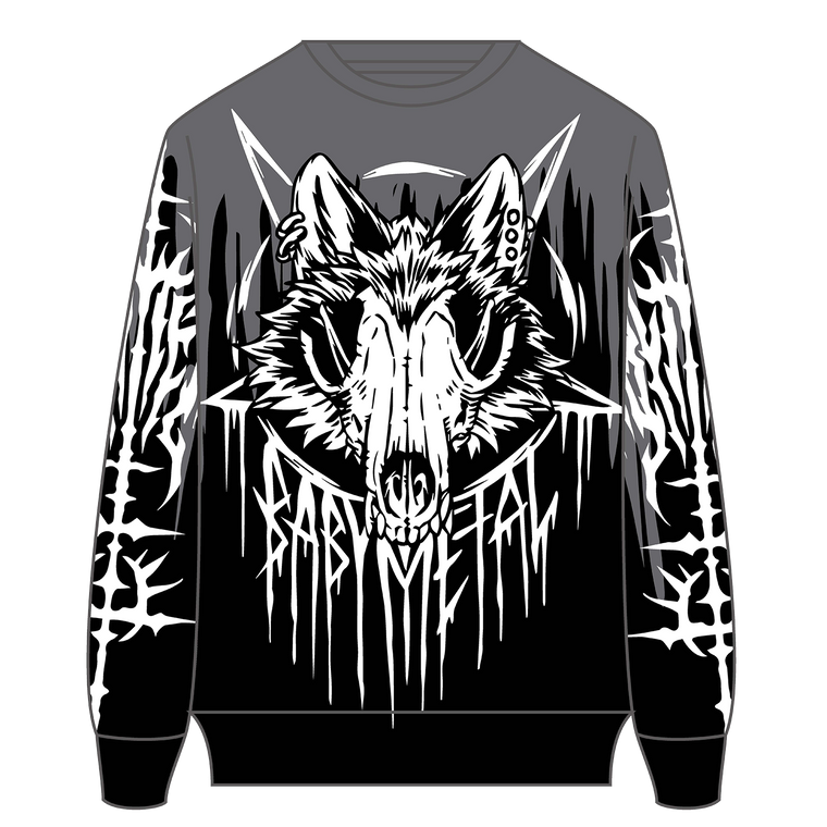 FOX GOD HOLIDAY KNIT SWEATER