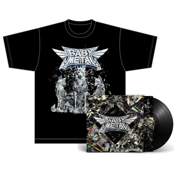 GLASS FOXES TEE & METAL FORTH LP FAN PACK.