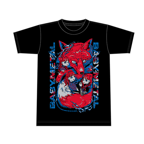 BABYMETAL UK & EUROPE ARENA TOUR 2025 SPECIAL ARENA SHOW IN UK "THE O2" TEE