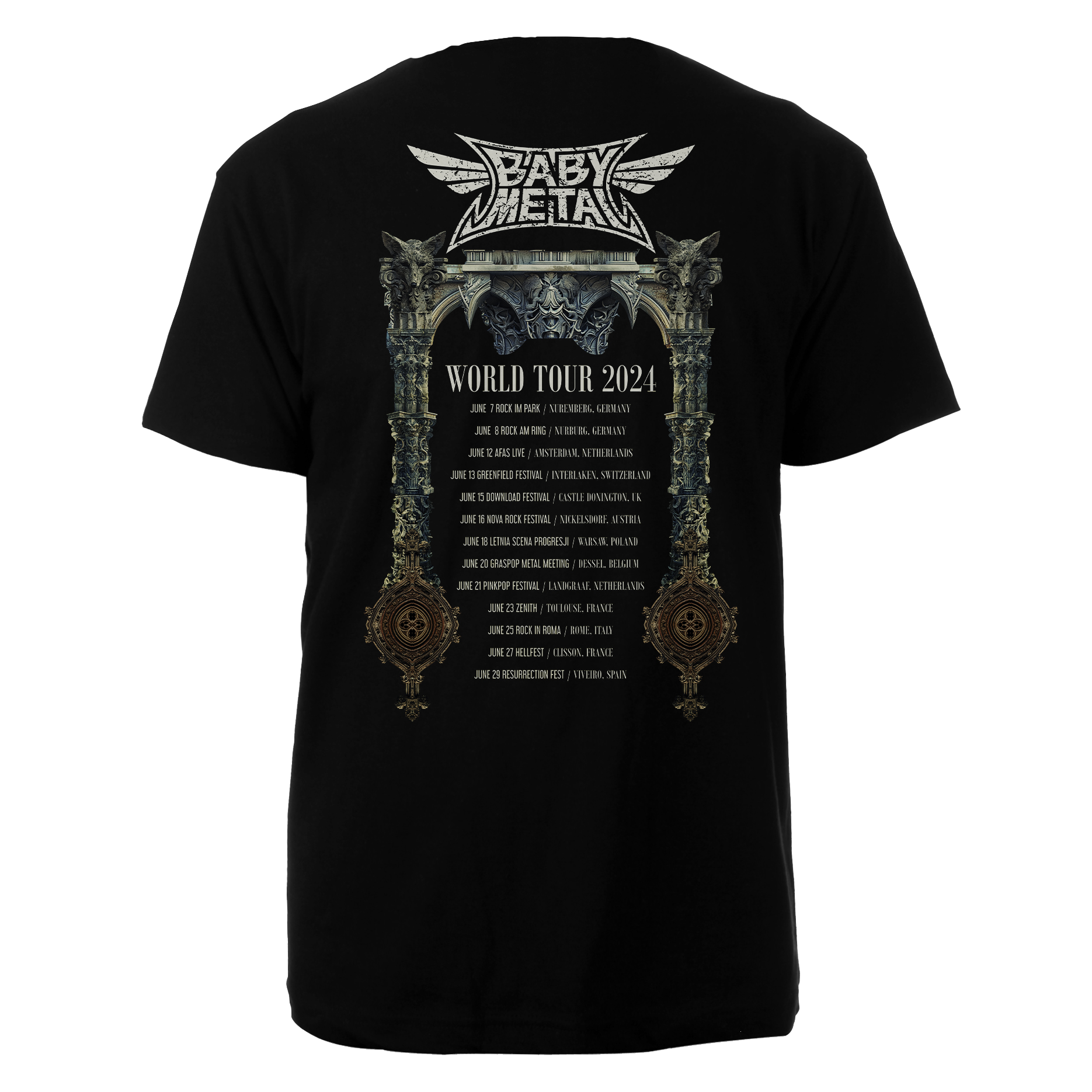 BABYL ガーディアンTEE【XLサイズ】 BABYMETAL ガーディアンTEE【XLサイズ】