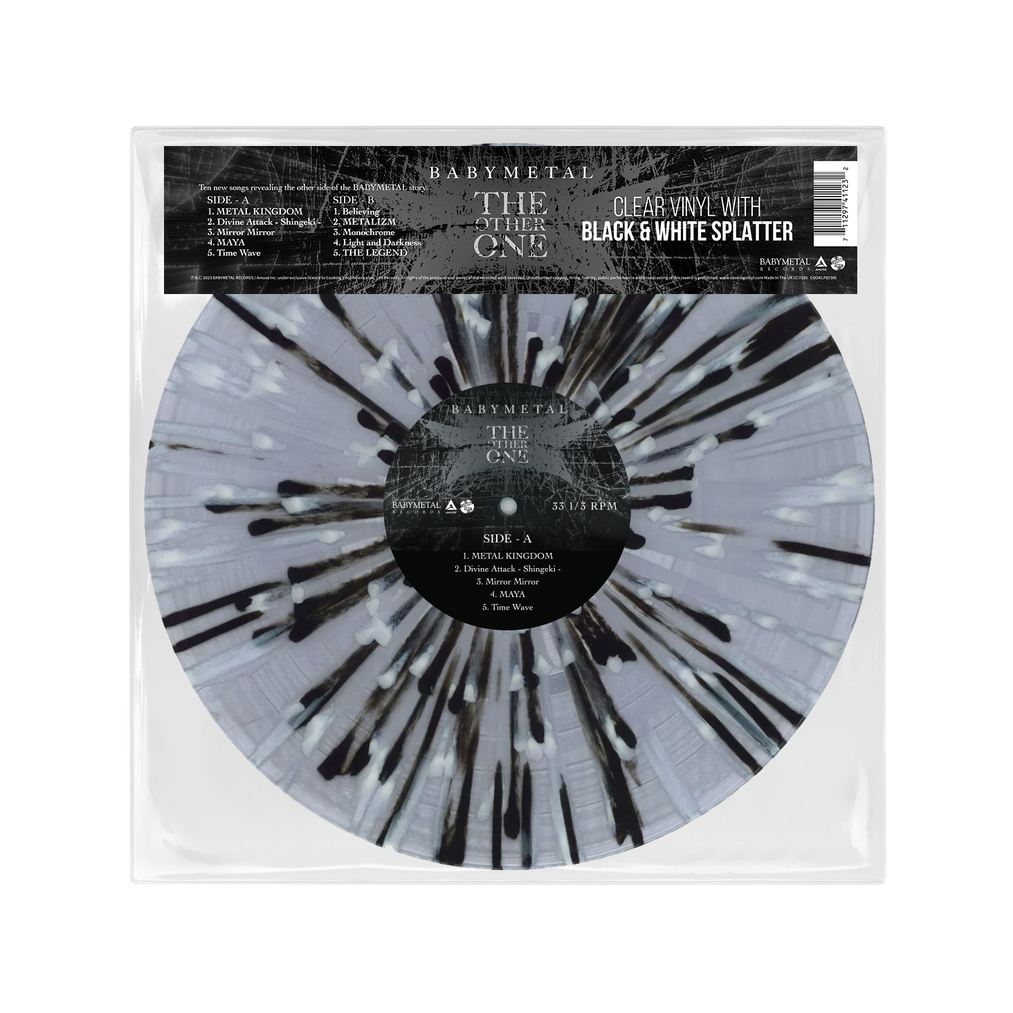 THE OTHER ONE (WHITE & BLACK SPLATTER) LP