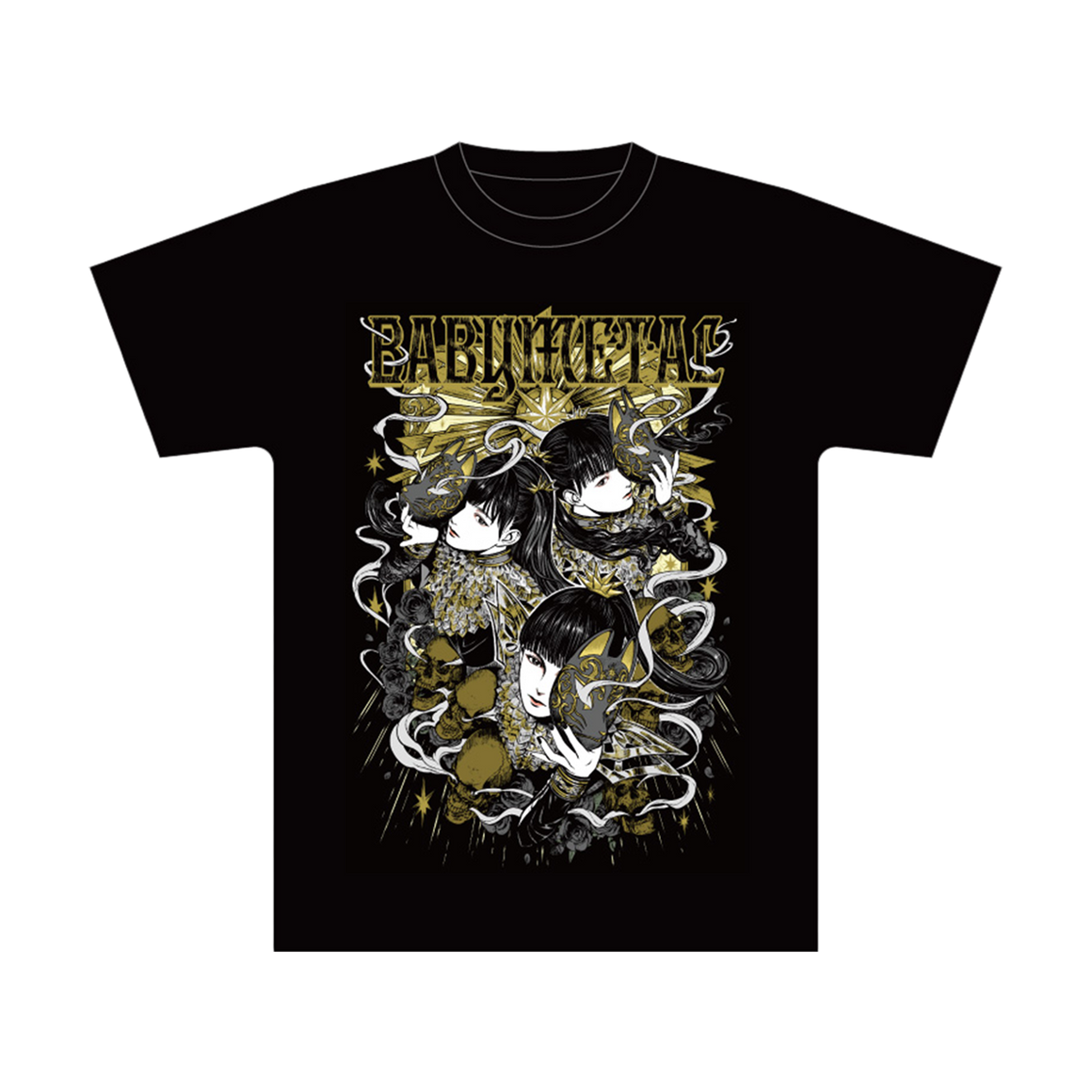 BABYL Tシャツ Mサイズ「KON!KON! TEE」UK&EU アリーナツアー 海外 BABYL Tシャツ Mサイズ「KON!KON! TEE」UK&EU アリーナツアー 海外