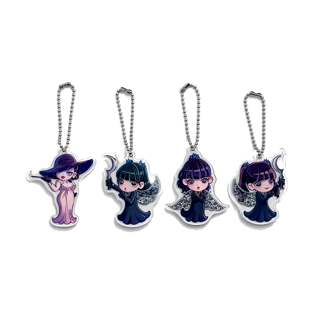 THE DOLLS RANDOM ACRYLIC KEYCHAIN (1 OF 4)