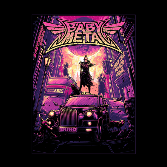 BABYMETAL London Poster