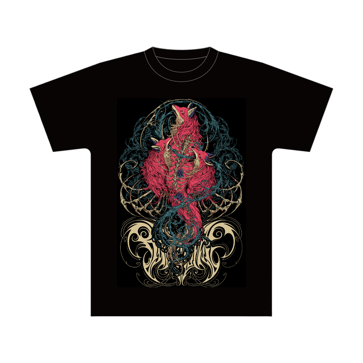 BABYL 2025 SPIRIT FOXES Tシャツ 2XL Spirit Foxes Tee - BABYMETAL UK STORE