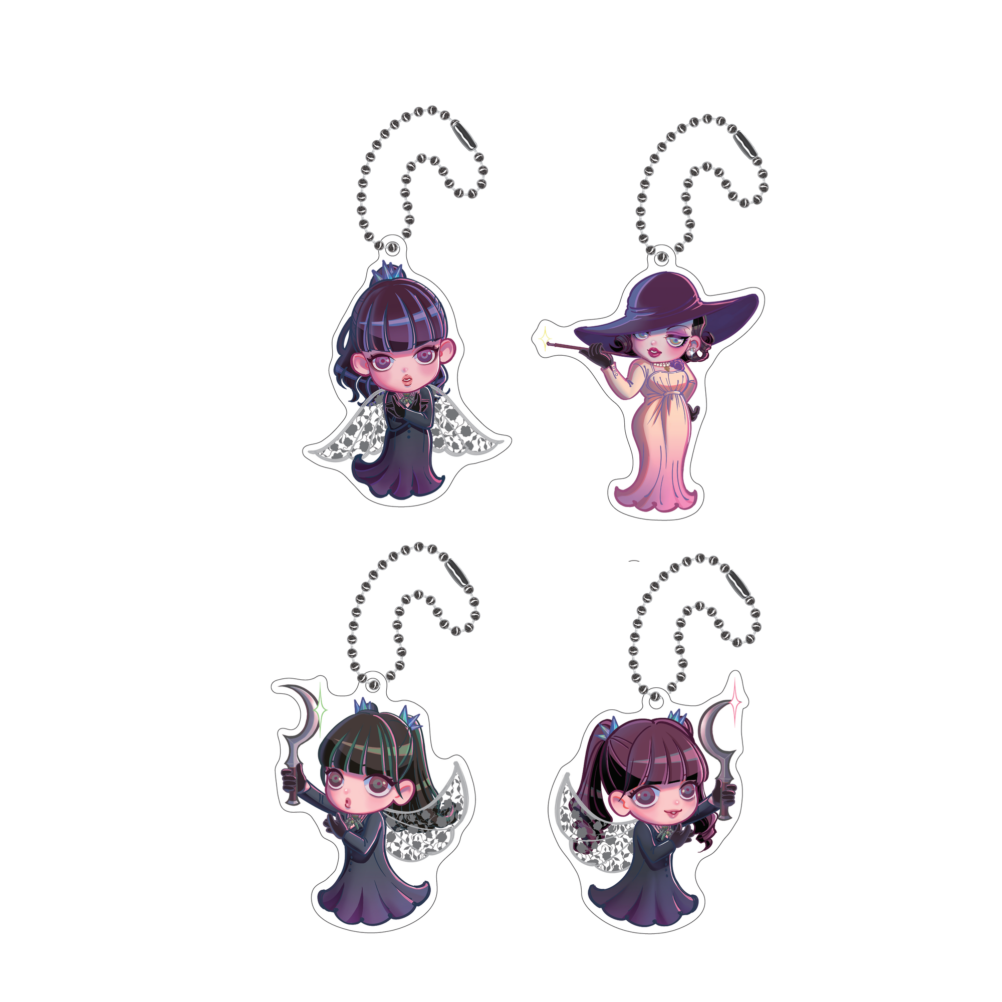 THE DOLLS RANDOM ACRYLIC KEYCHAIN (1 OF 4)