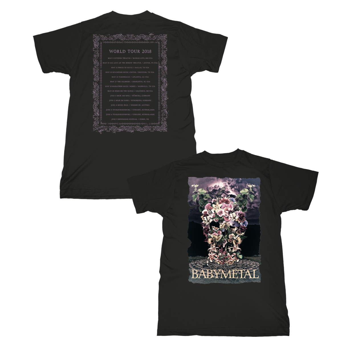 DEATH GARDEN TOUR TEE